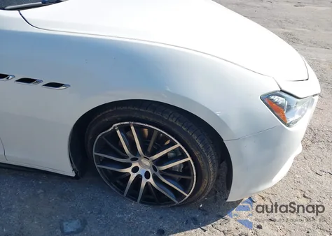 2017 Maserati Ghibli z USA, uszkodzony, nr VIN ZAM57XSA0H1238240